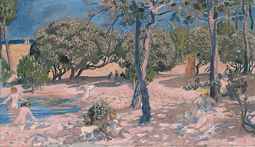 Sommertag auf der Insel Noirmoutier, 1903, Maurice Denis