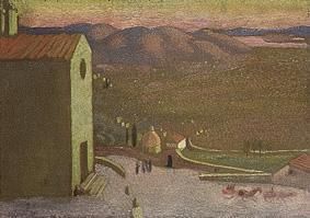 Cortona, 1898, Maurice Denis
