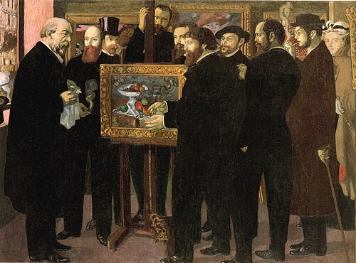 Hommage à Cézanne, 1900, Maurice Denis