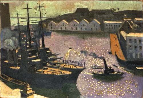 Le Port de Brest, 1932, Maurice Denis