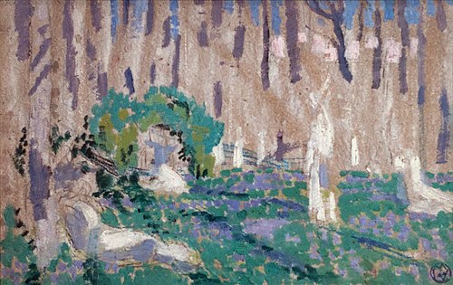 Esquisse pour Orphée aux jacinthes, 1905, Maurice Denis