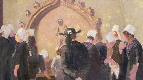 La Fontaine du Folgoët, 1926, Maurice Denis