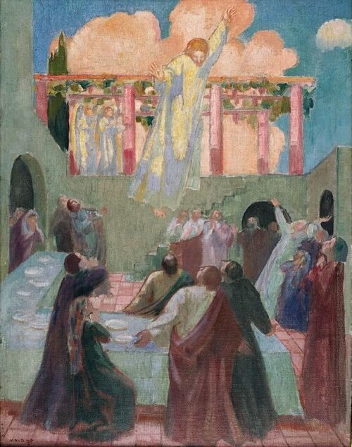 Le Christ apparaissant aux apôtres, 1917, Maurice Denis