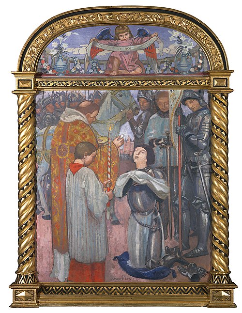 La communion de Jeanne d'Arc, 1909, Maurice Denis