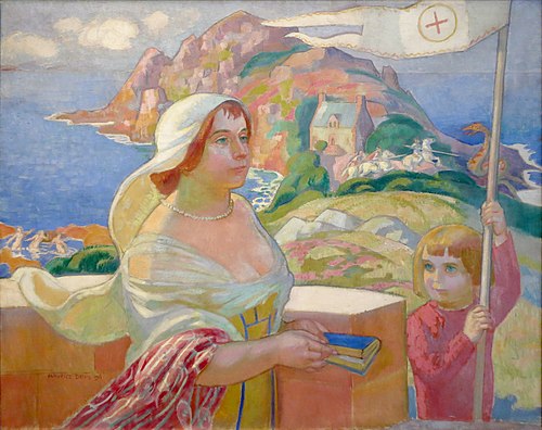 La Princesse dans la tour, 1914, Maurice Denis