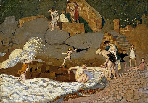 Rocher de Trestrignel, 1920, Maurice Denis