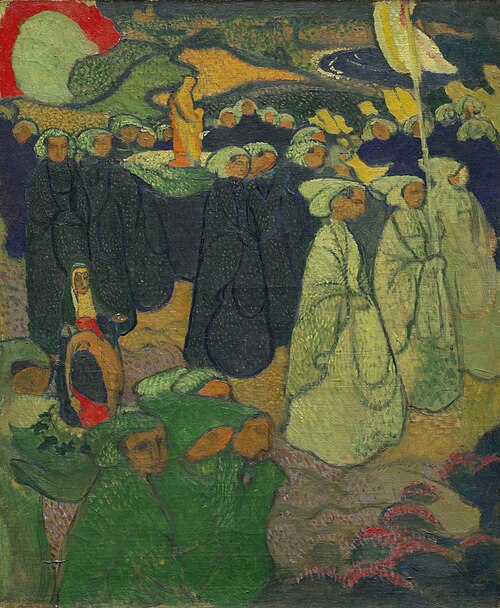 Procession or Pardon at Perros-Guirec, 1891, Maurice Denis