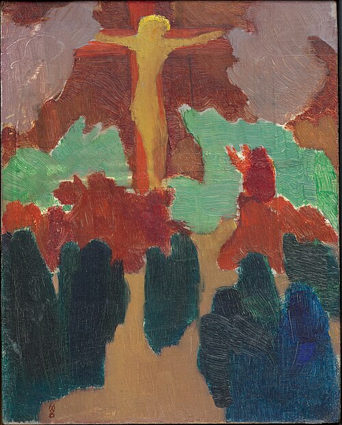 The Orange Christ, 1889, Maurice Denis