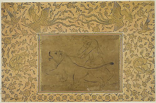 The Lion Tamer, 1612, Sadiq Bek