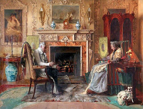 The End of the Skein, 1896, Walter Dendy Sadler
