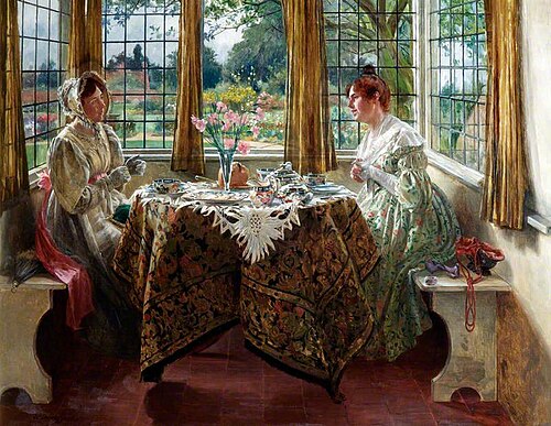 Afternoon Tea, , Walter Dendy Sadler