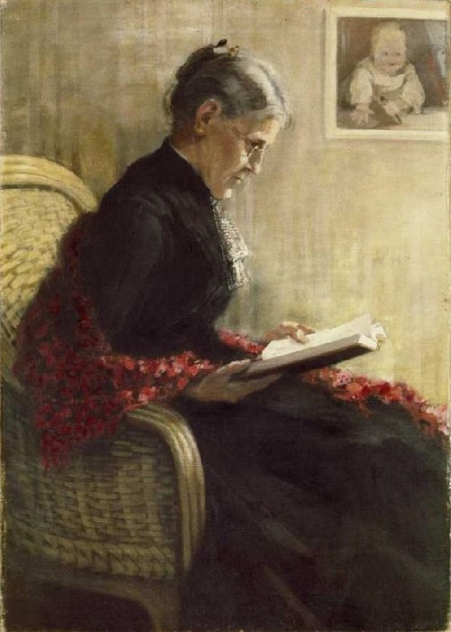 Portrait of the Mother, 1902, Franz Marc