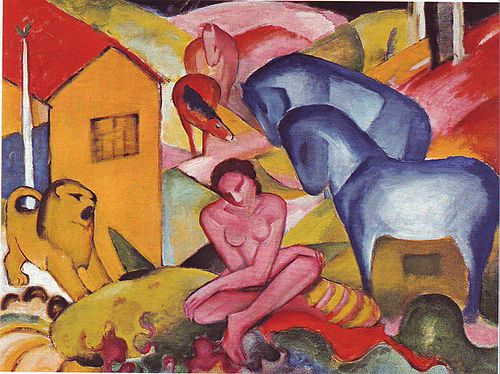Le Rêve, 1912, Franz Marc