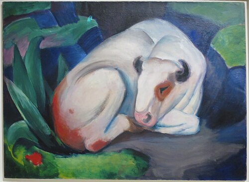 White Bull, 1911, Franz Marc