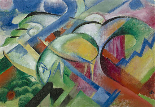 The Sheep, 1913, Franz Marc