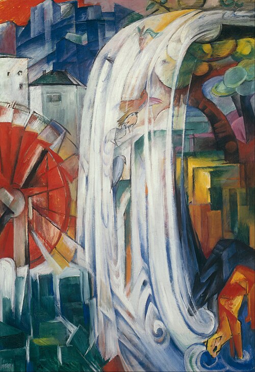 The Bewitched Mill, 1913, Franz Marc