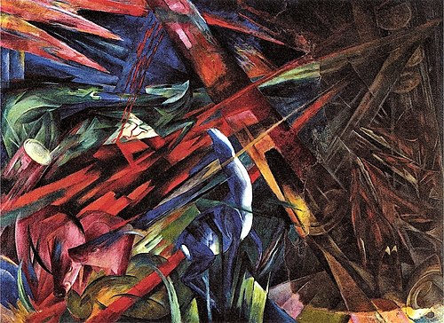Destins d'animaux, 1913, Franz Marc