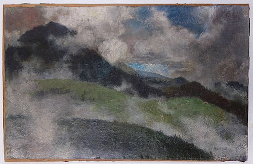 Rising Fog, 1903, Franz Marc