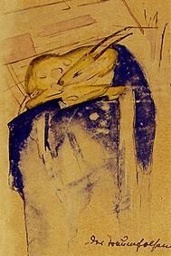 Der Traumfelsen, 1913, Franz Marc
