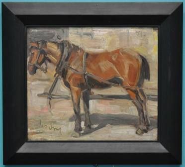 Horse sketch I, 1906, Franz Marc