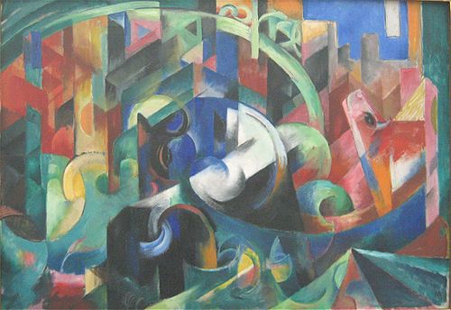Cattle I, 1913, Franz Marc