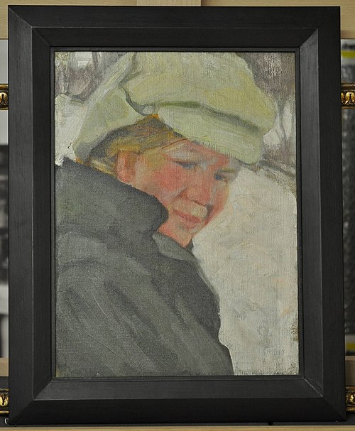 Portrait Maria Frank, 1906, Franz Marc