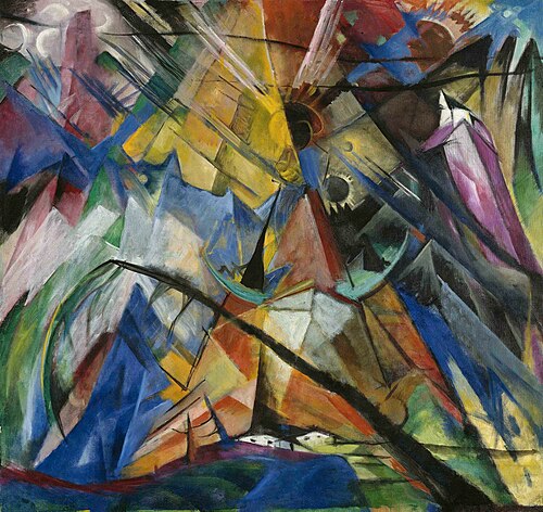 Tyrol, 1914, Franz Marc