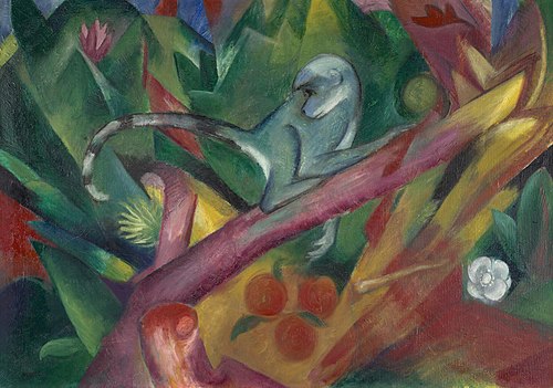 Le Singe, 1912, Franz Marc