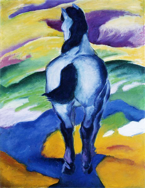 Blue Horse II, 1911, Franz Marc
