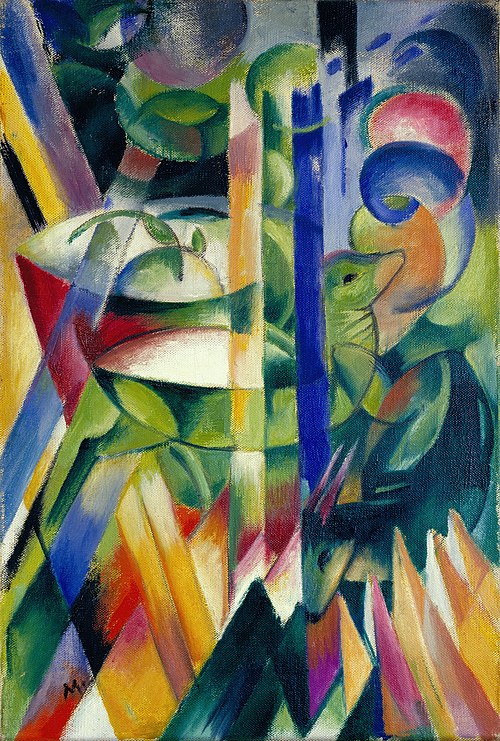 The Little Mountain Goats, 1913, Franz Marc