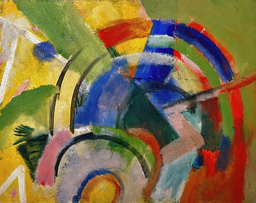 Small Composition IV, 1914, Franz Marc