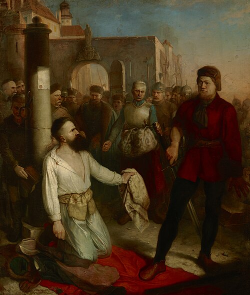 Decapitation of Samuel Zborowski, , Władysław Łuszczkiewicz