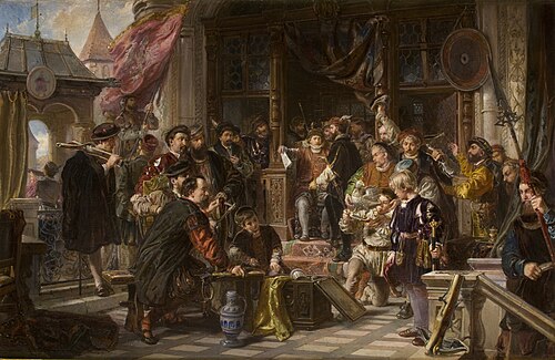 Presenting the Fowler to the Shooting Brotherhood, , Władysław Łuszczkiewicz