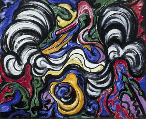 Composition in Colour No. 100, 1918, Jacoba van Heemskerck