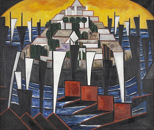 Bild no. 15 (Segelboote), 1914, Jacoba van Heemskerck