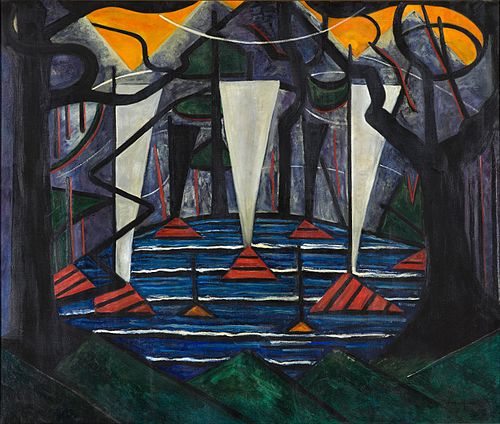 Composition no. 23, 1915, Jacoba van Heemskerck