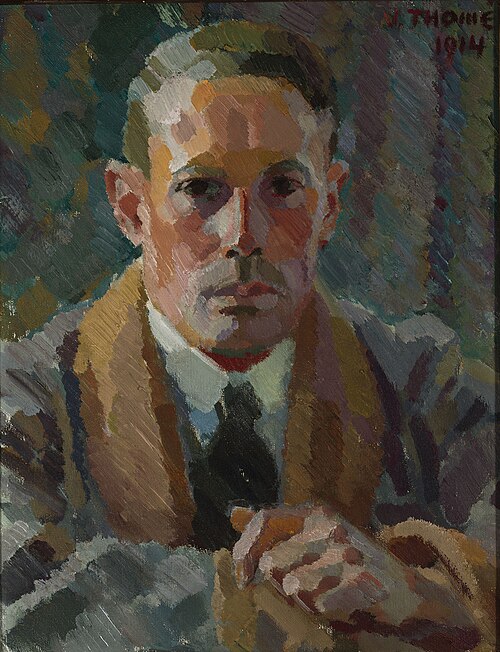 Self-Portrait, 1914, Verner Thomé