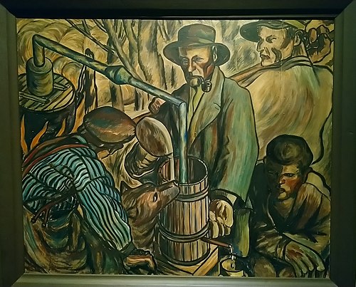 Moonshine Makers, 1930, Vilho Lampi