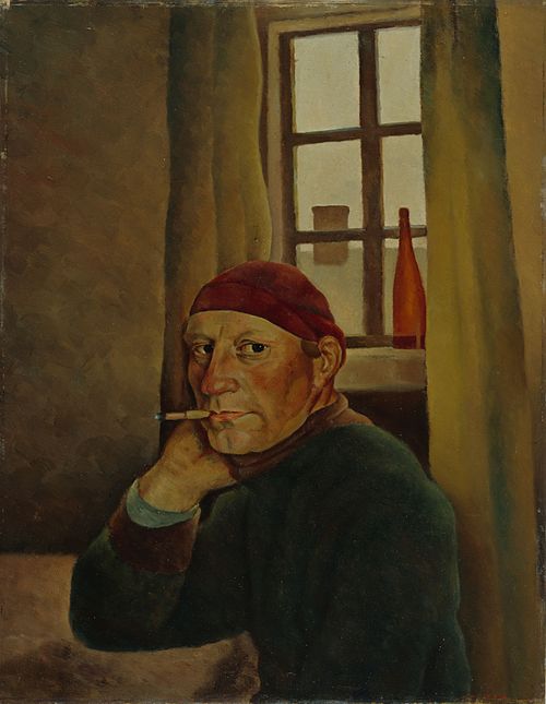 Autoportrait, 1933, Vilho Lampi