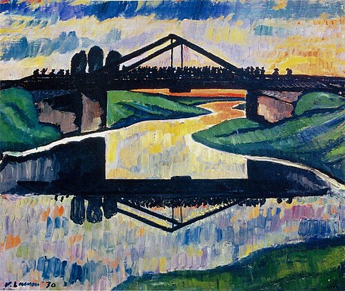 Dance on the Bridge, 1930, Vilho Lampi