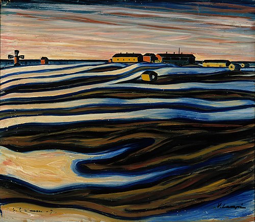Nocturne (Liminka / Limingo), 1930, Vilho Lampi