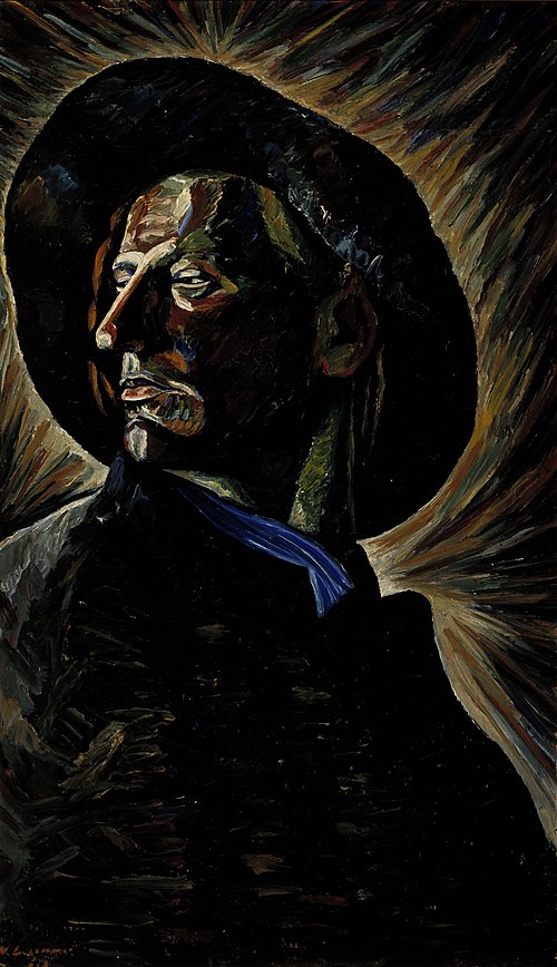Self-portrait, 1930, Vilho Lampi