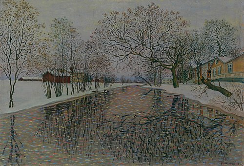 Liminganjoki River, 1934, Vilho Lampi