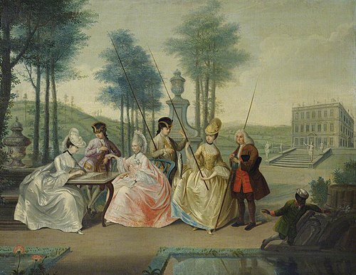An Angling Party, 1773, Edward Smith