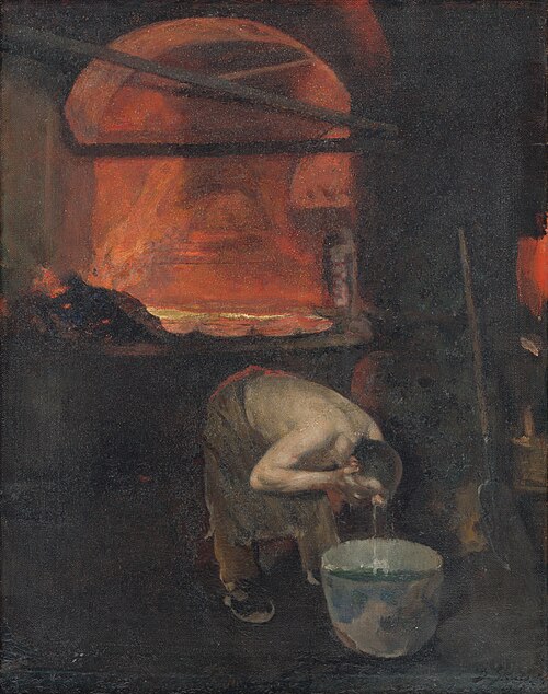 Po práci, 1920, Döme Skuteczky