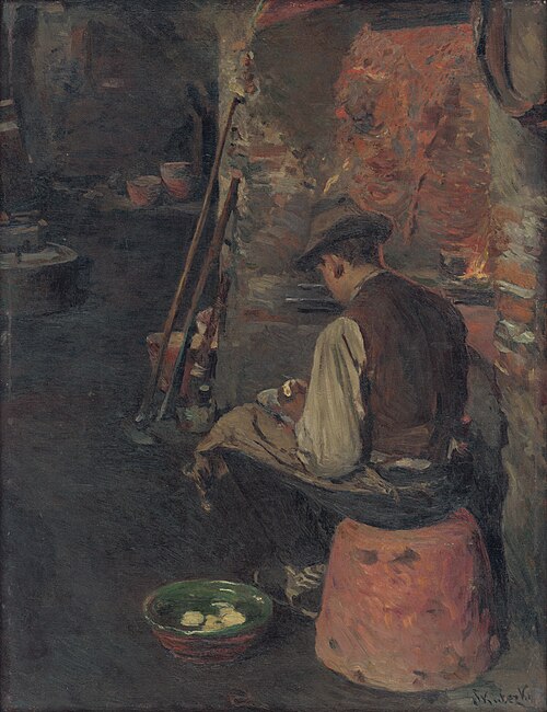 Pred obedom, 1905, Döme Skuteczky