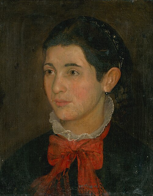 Podobizeň Cecílie Löwy, 1875, Döme Skuteczky