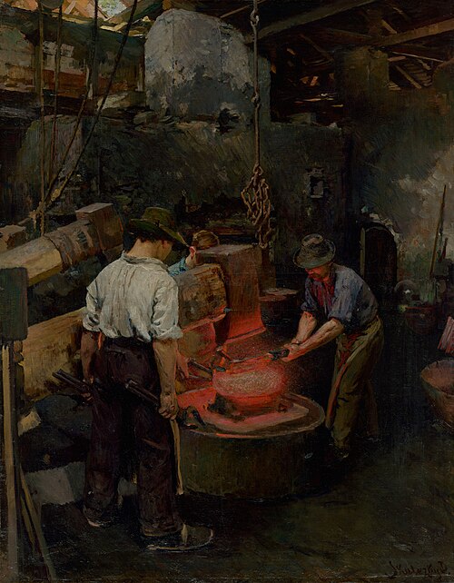 Mechanické vykúvanie kotlov, 1900, Dominik Skutecký