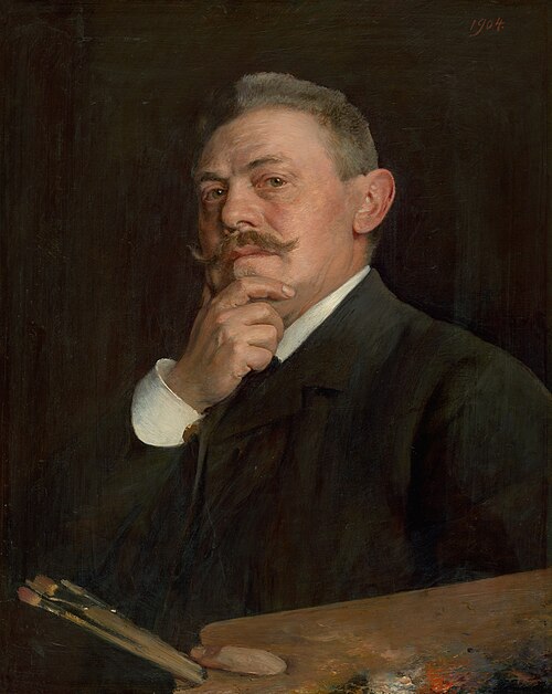 Autoportrét, 1904, Dominik Skutecký
