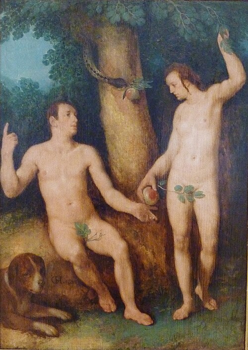 Adam et Eve, 1625, Cornelis Cornelisz van Haarlem